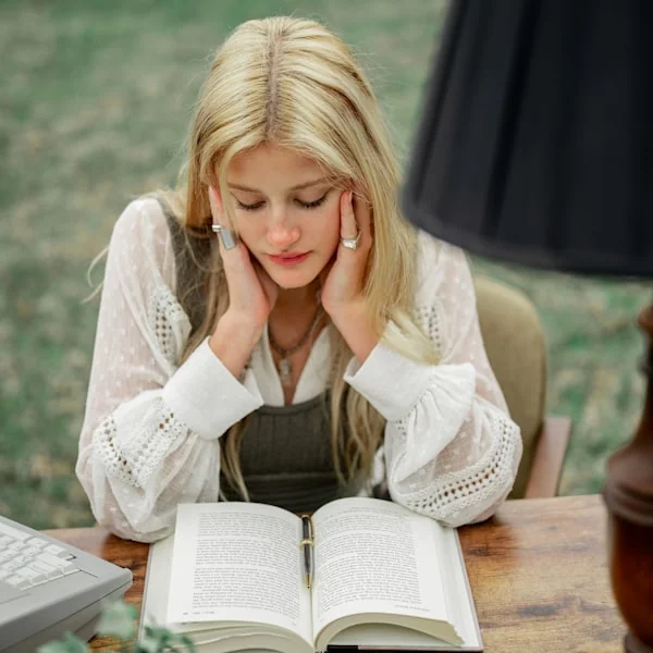Portrait of casino hotel guest Samantha Hall